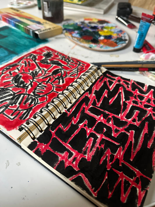Staying Present While Life Falls Apart: Art, Grief and Learning to Let Go