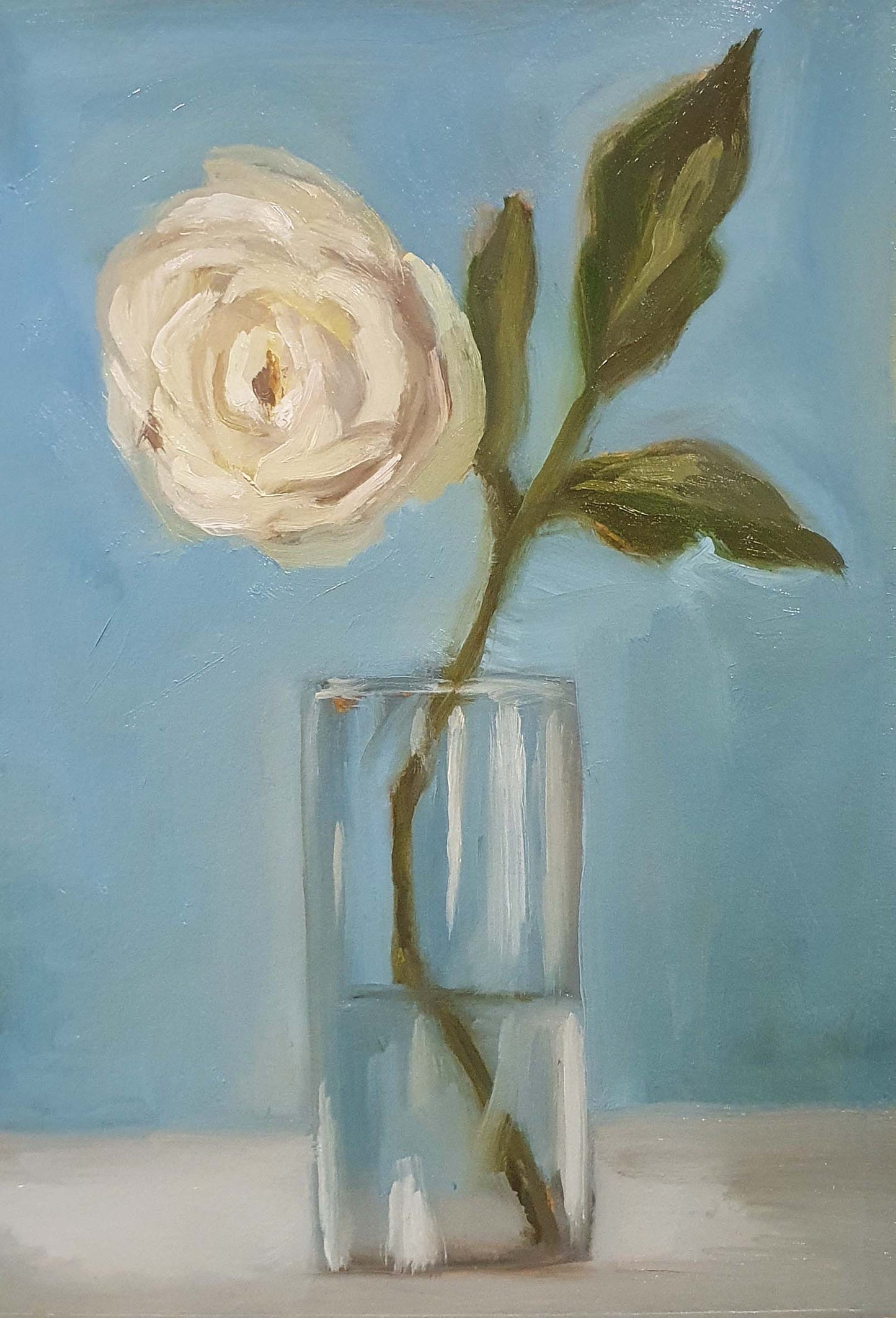 Rosie - Still life painting