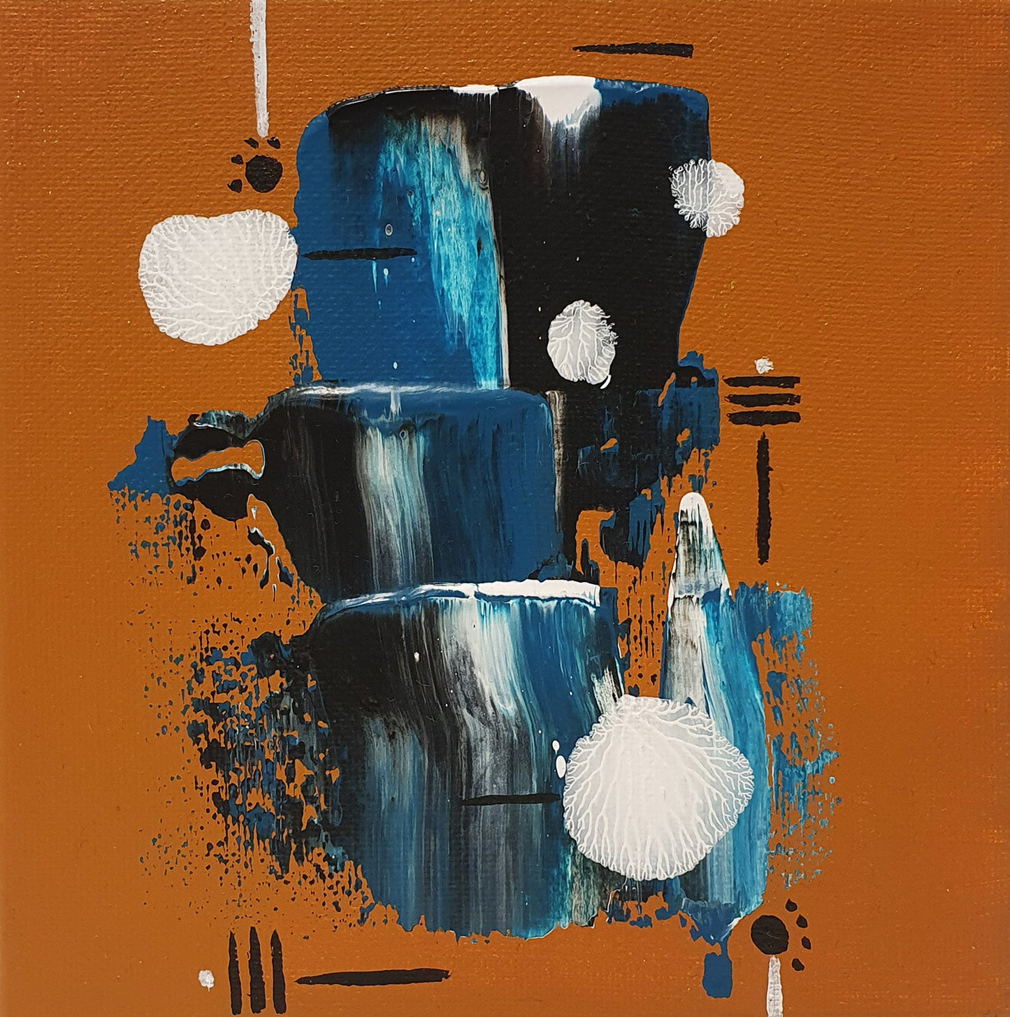 How it Continues - Abstract painting