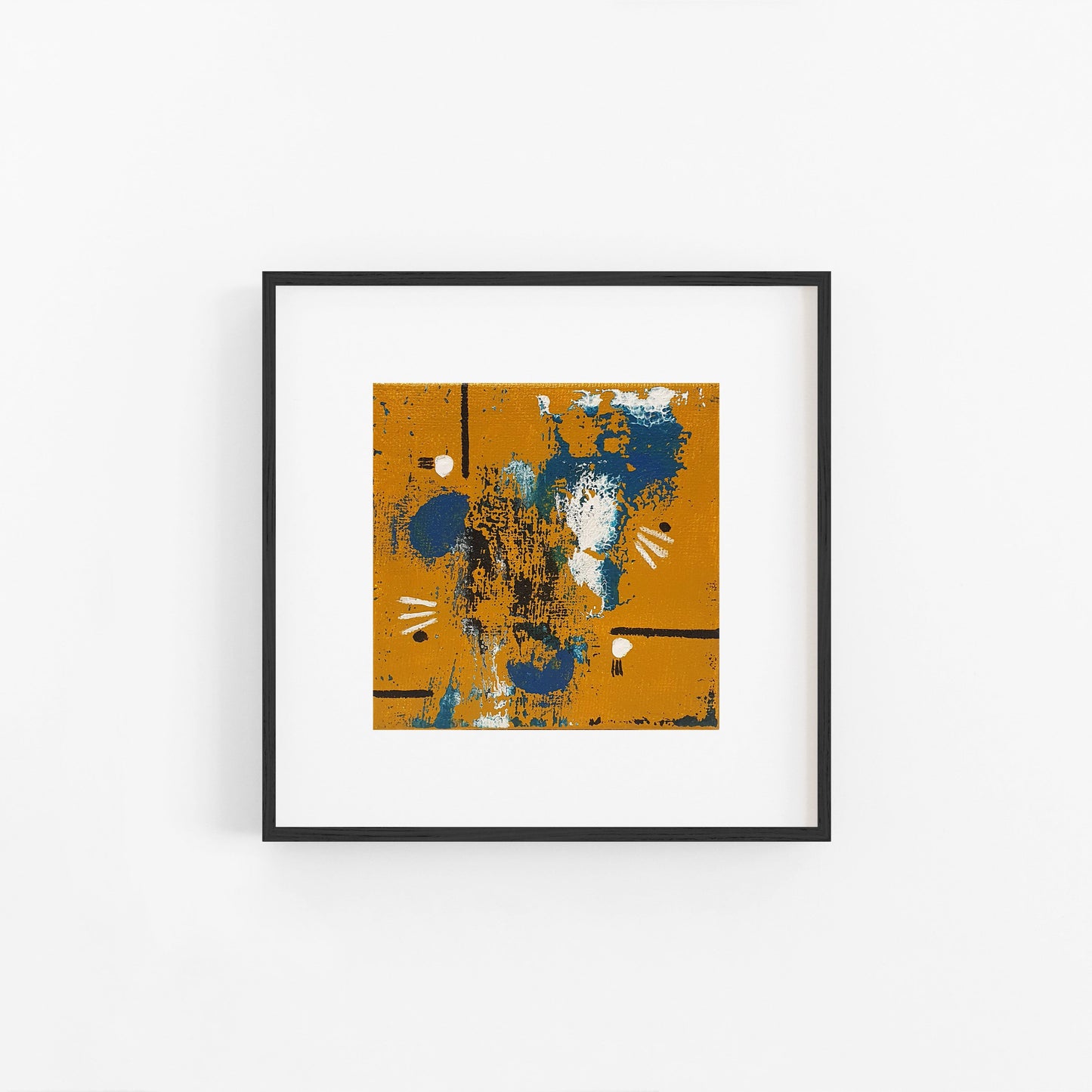 How it Streams - Abstract painting