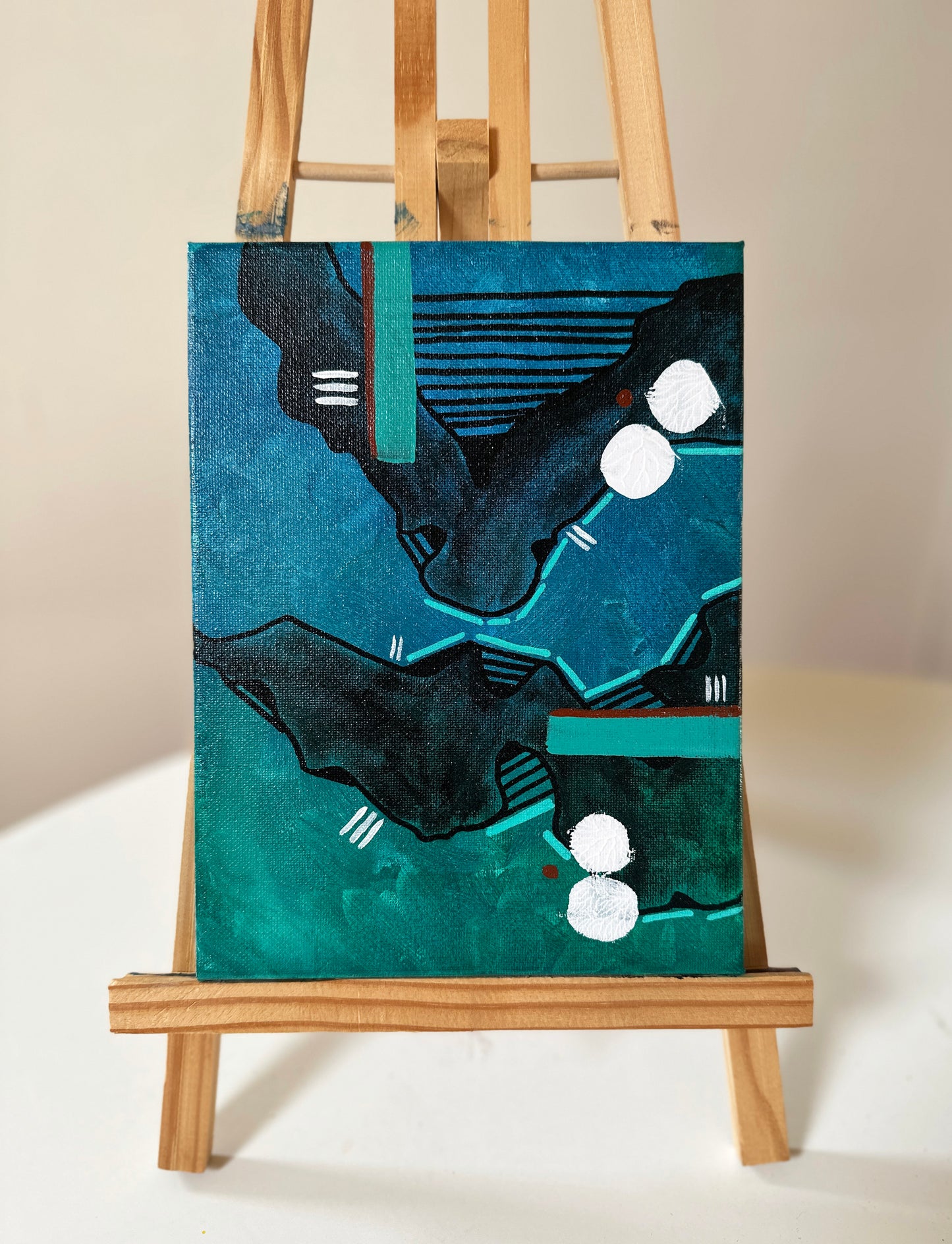 Curiosity #1 - Abstract painting