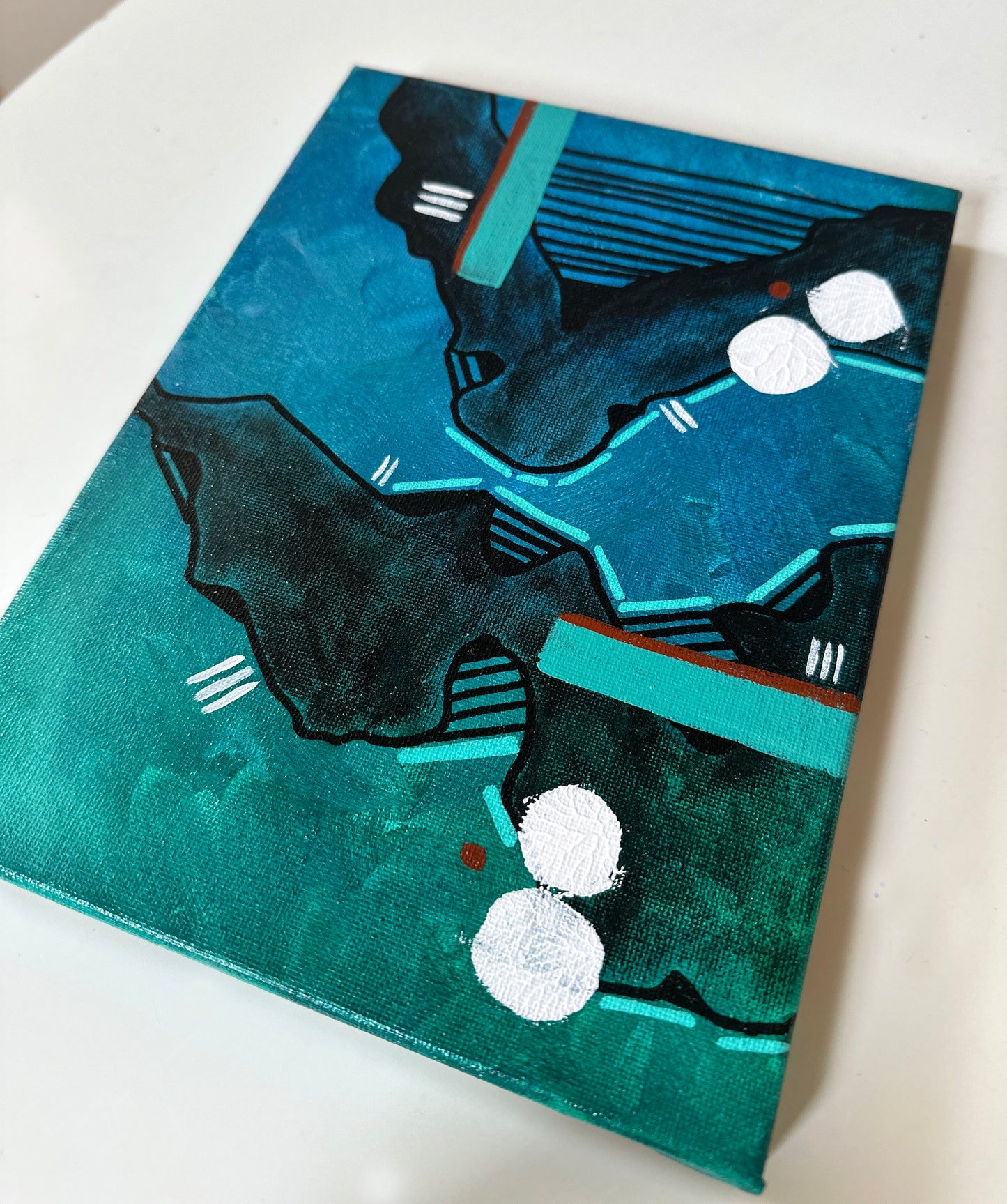 Curiosity #1 - Abstract painting