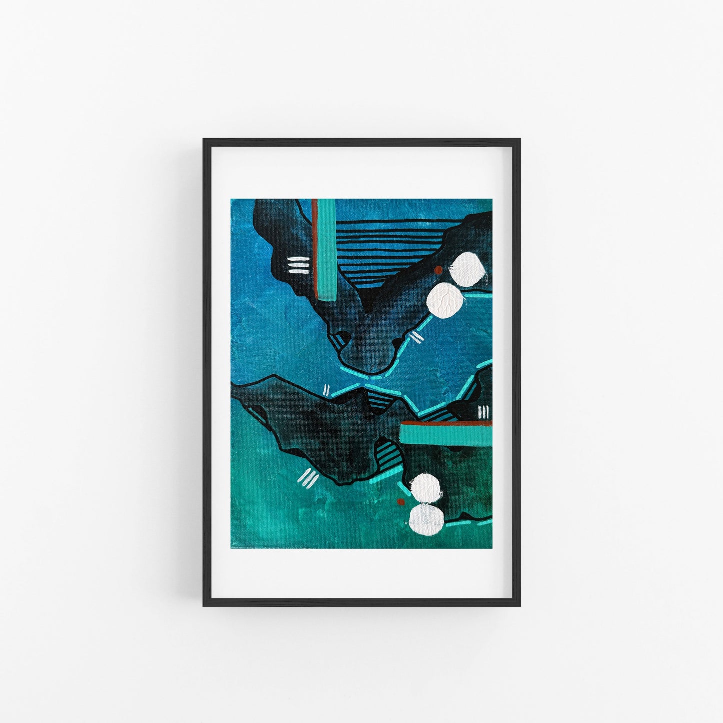 Curiosity #1 - Abstract painting