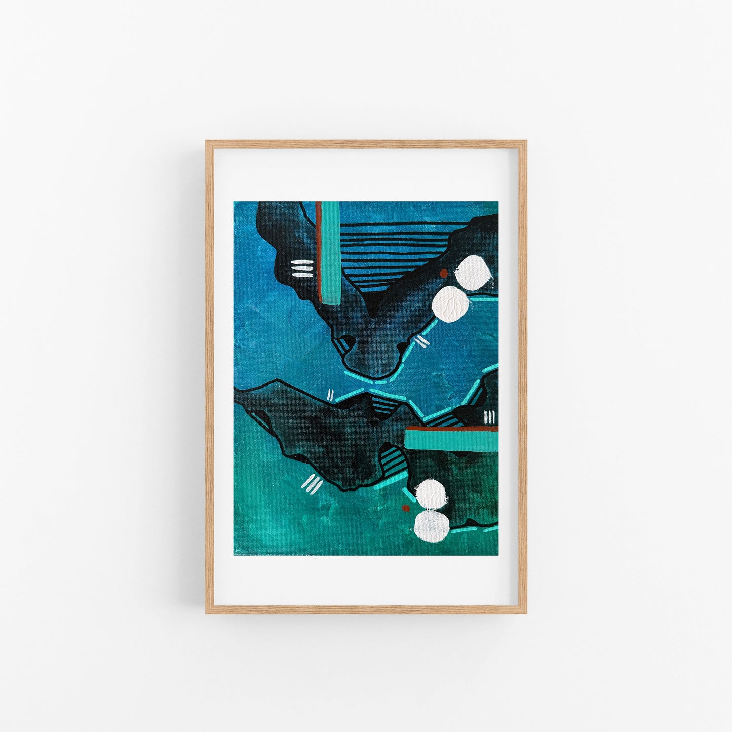 Curiosity #1 - Abstract painting