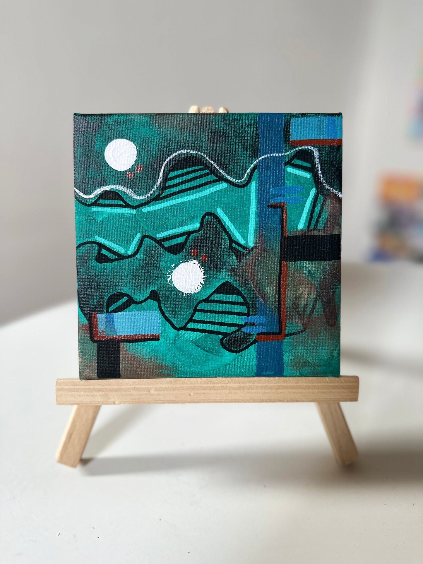 Curiosity #2 - Abstract painting