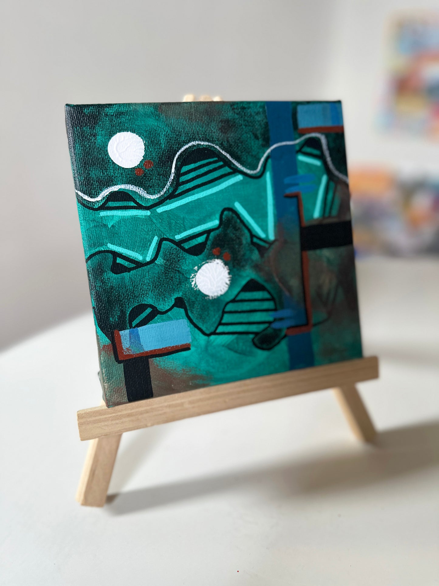 Curiosity #2 - Abstract painting