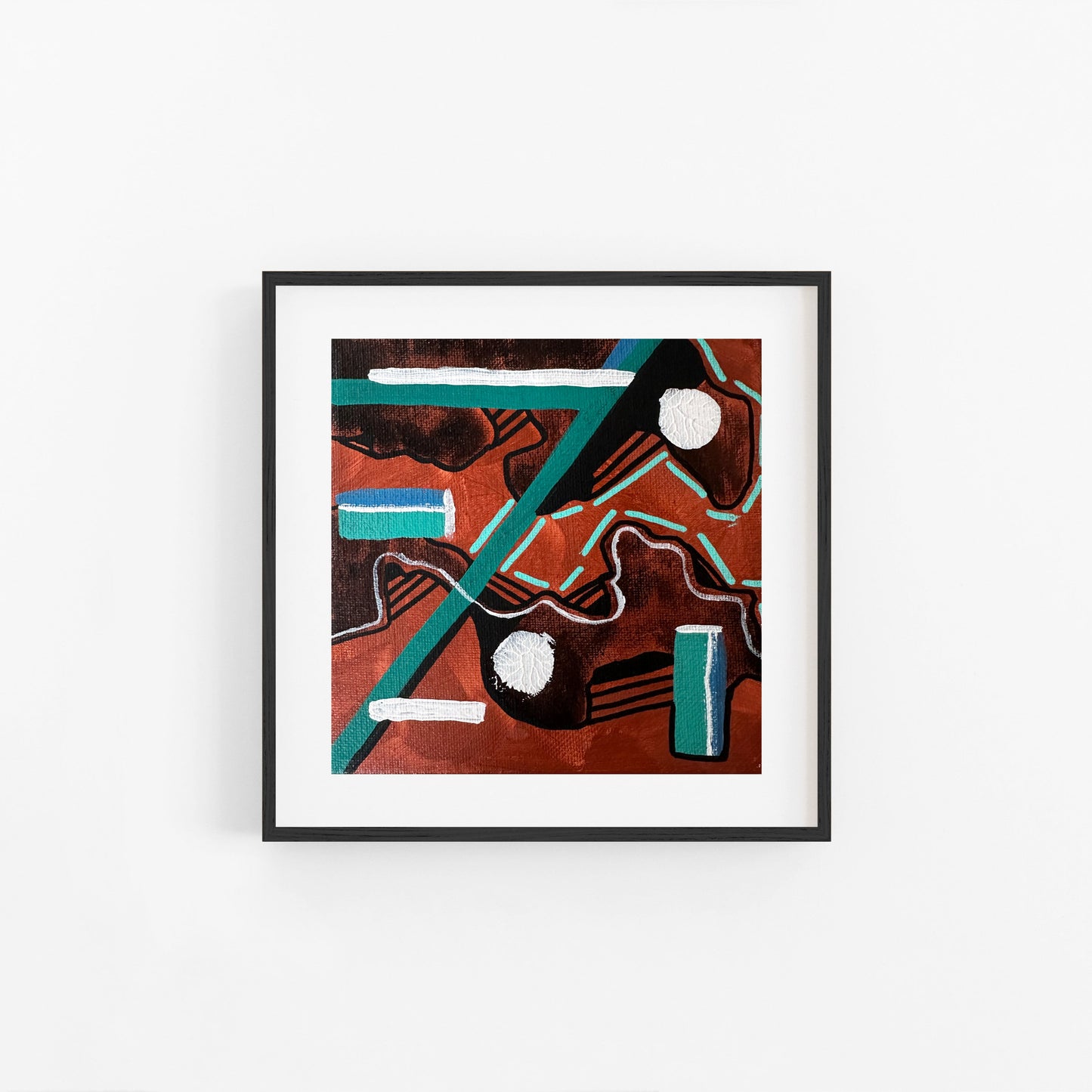 Curiosity #3 - Abstract painting