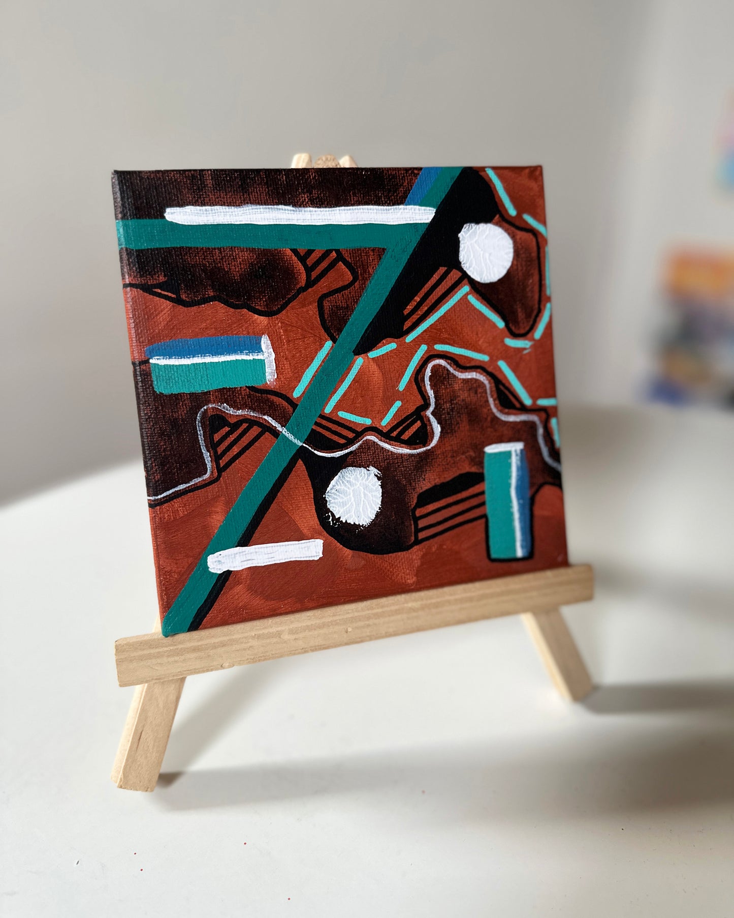 Curiosity #3 - Abstract painting