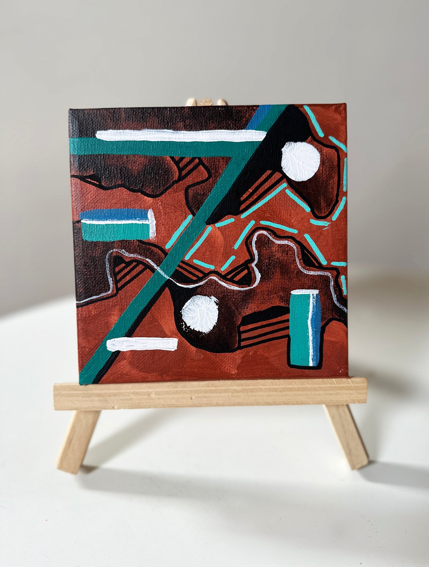 Curiosity #3 - Abstract painting