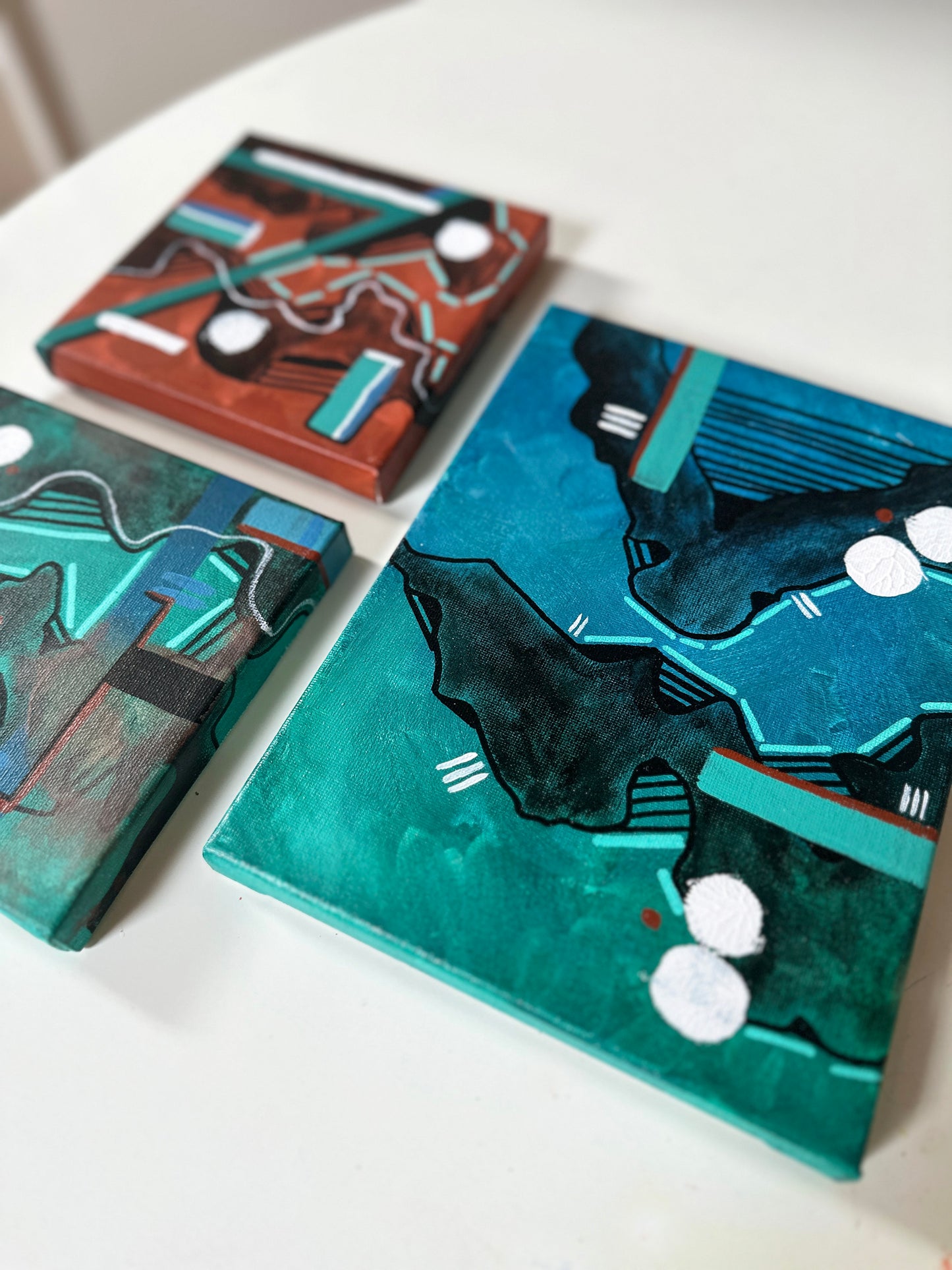Curiosity #3 - Abstract painting