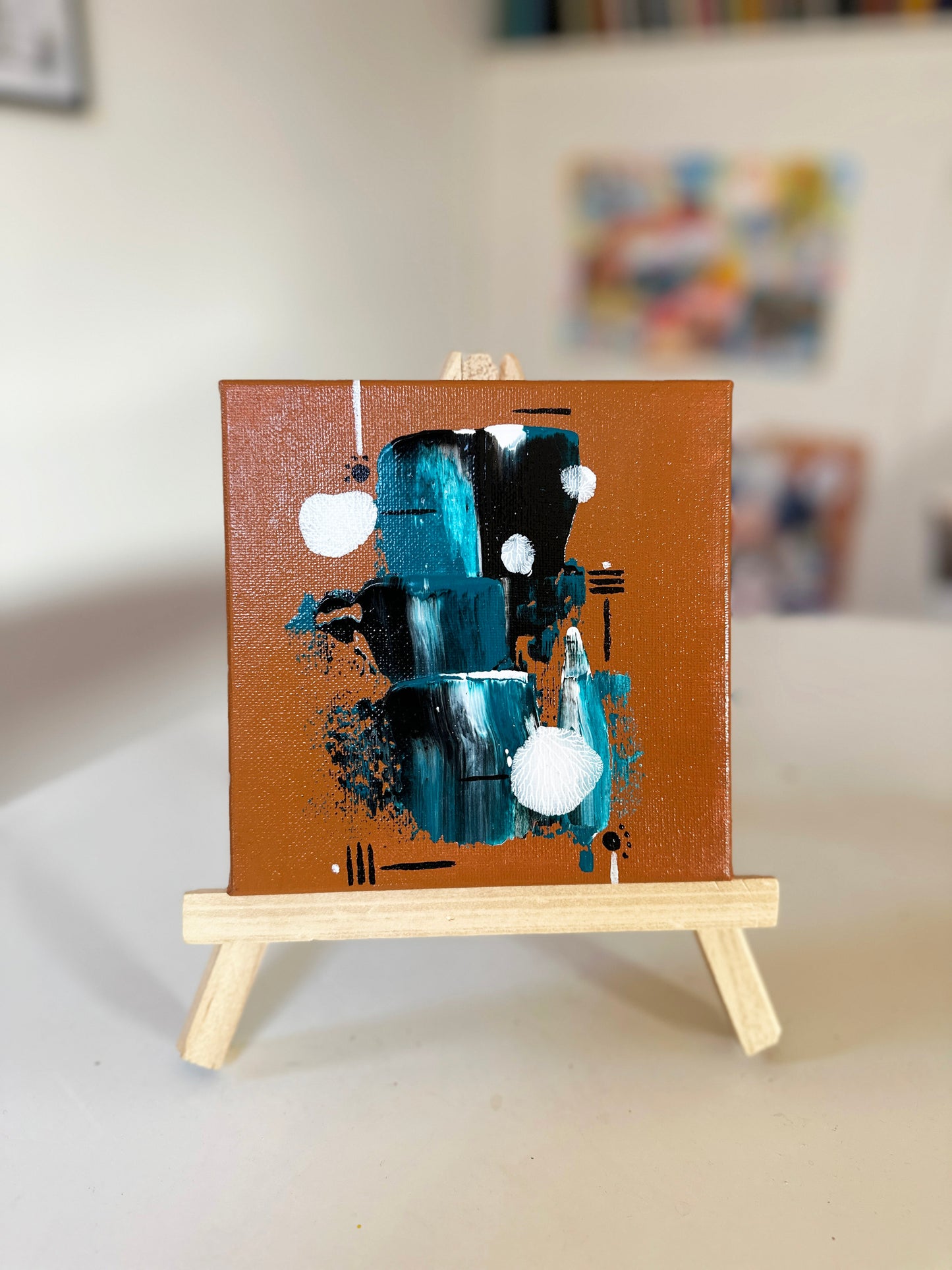 How it Continues - Abstract painting