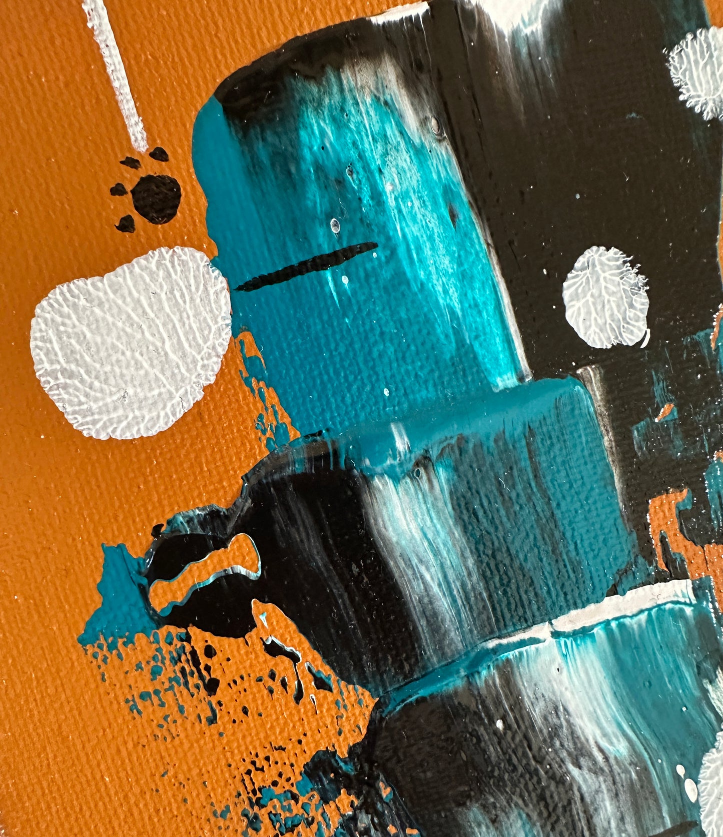 How it Continues - Abstract painting