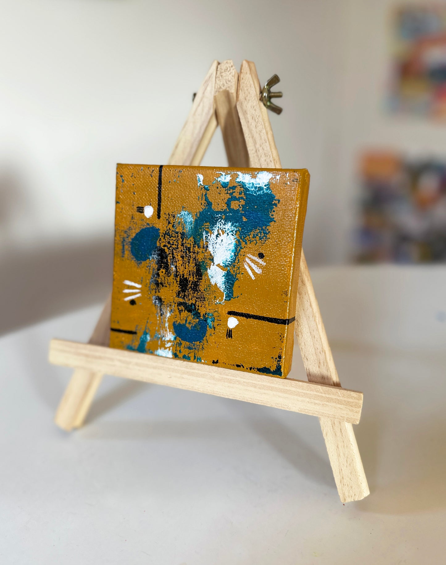 How it Streams - Abstract painting