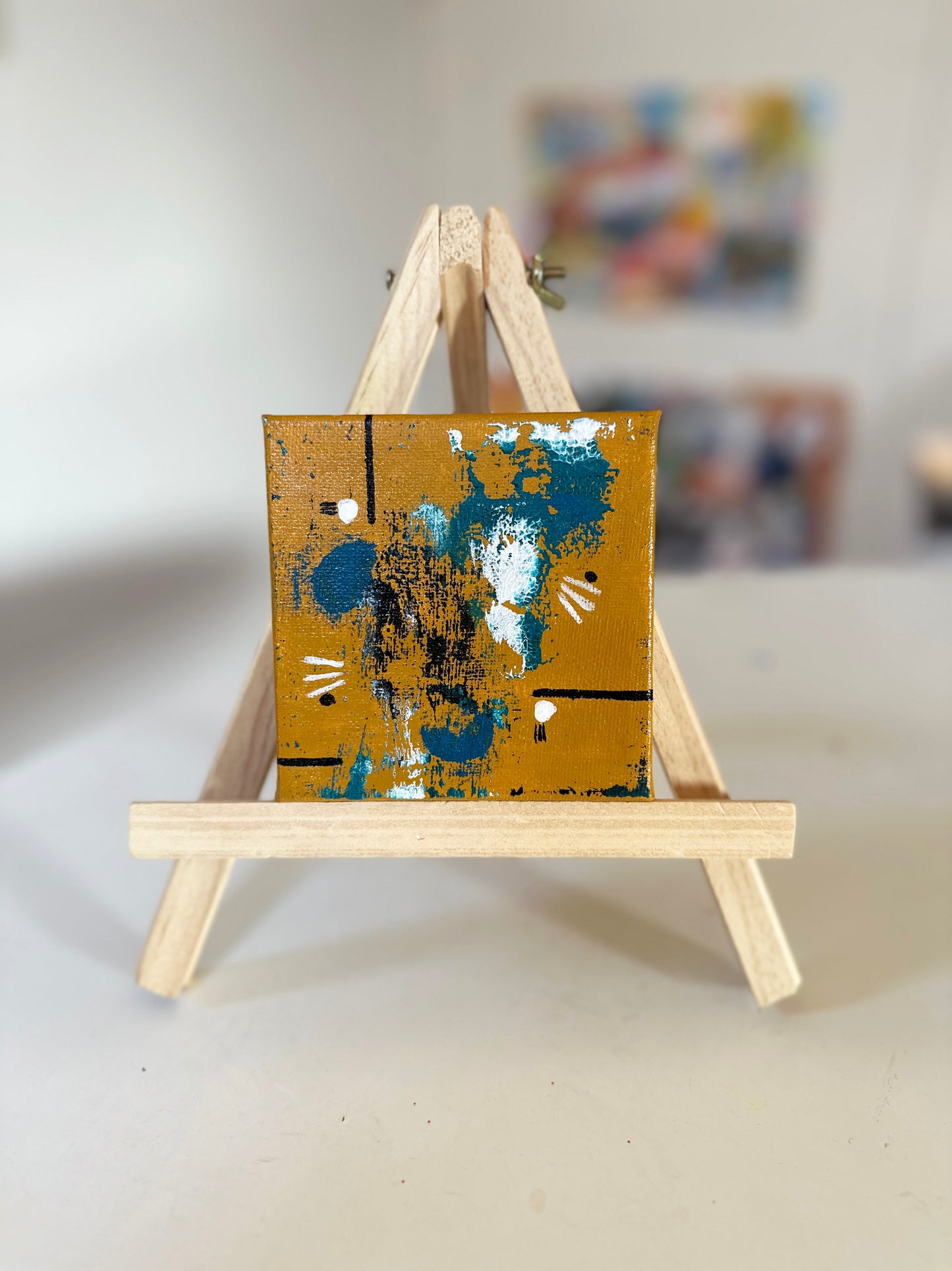 How it Streams - Abstract painting