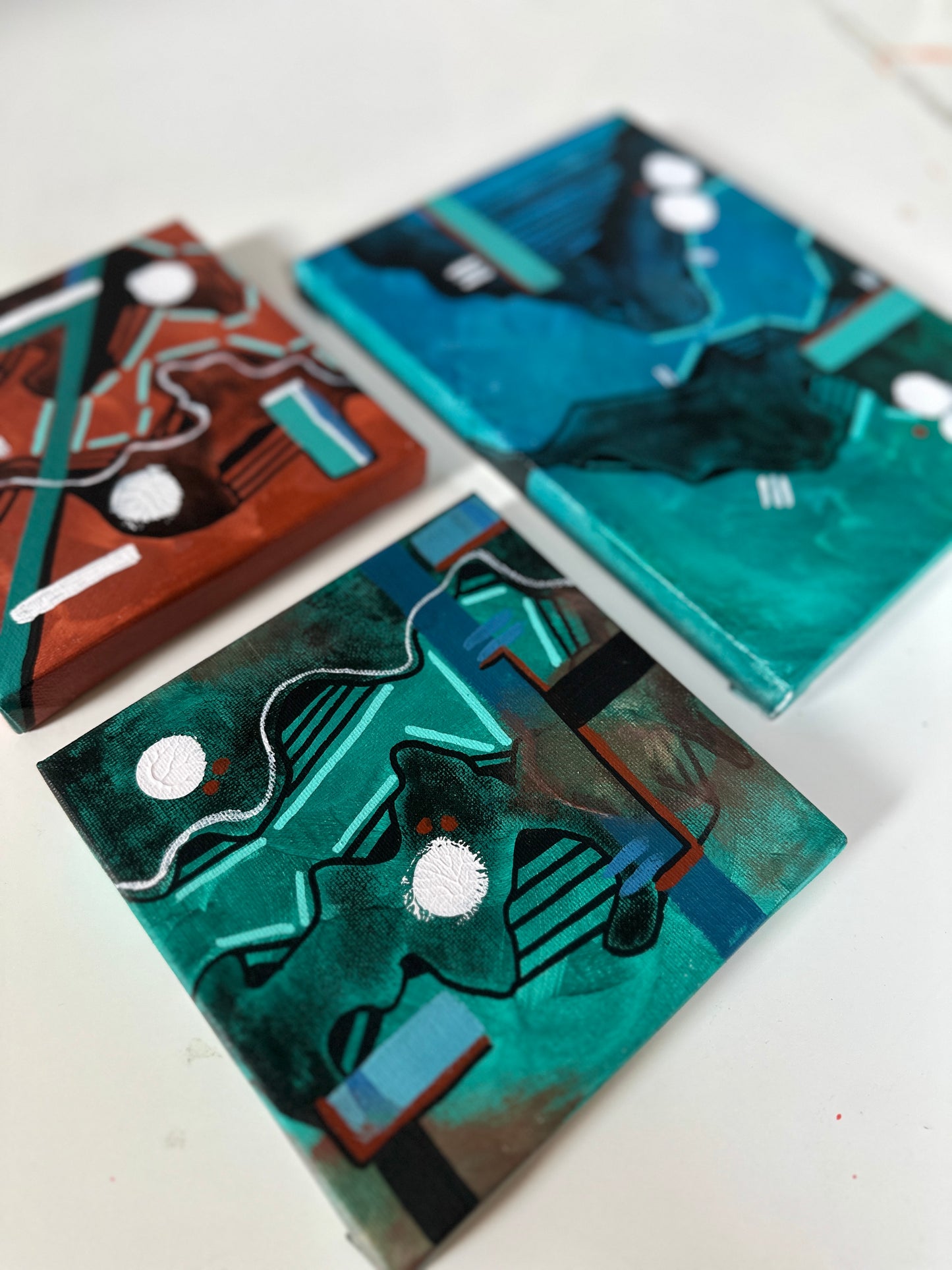 Curiosity #3 - Abstract painting