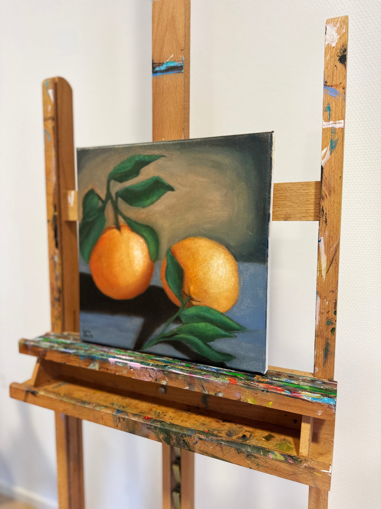 Oranges in Oils - Still life painting