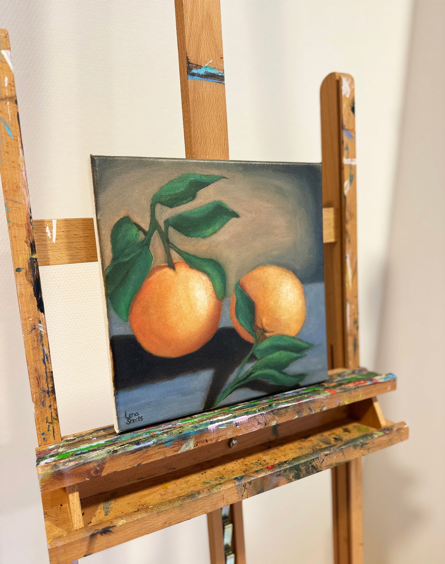 Oranges in Oils - Still life painting