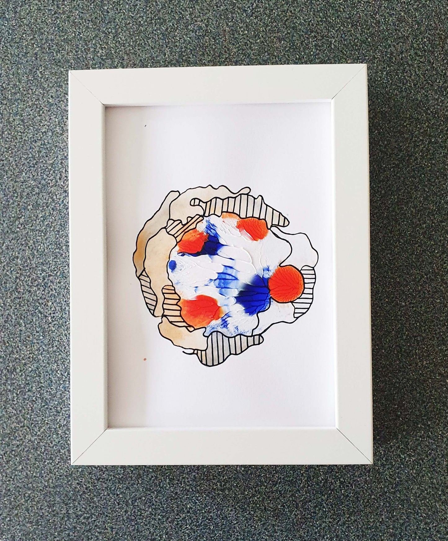 Worlds #1 - Abstract painting