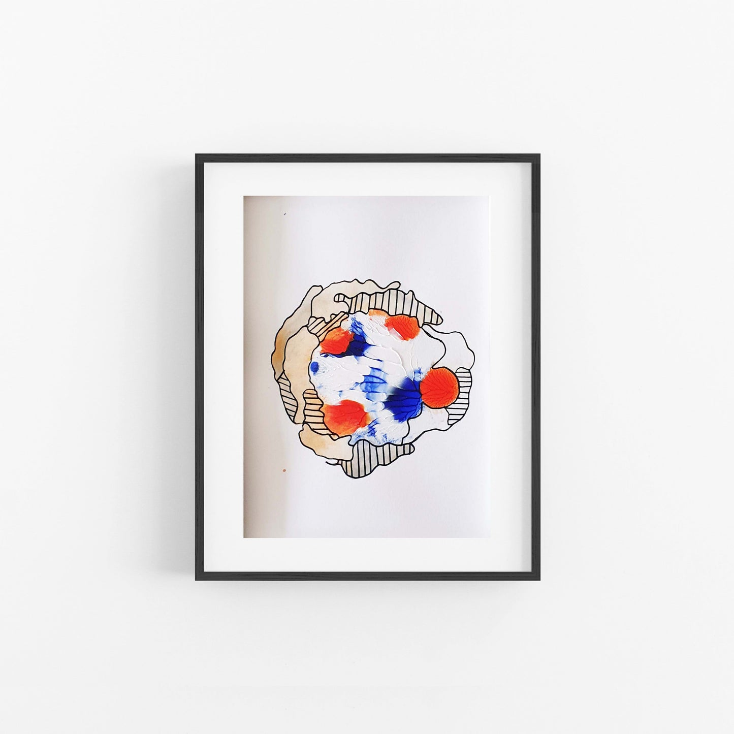 Worlds #1 - Abstract painting