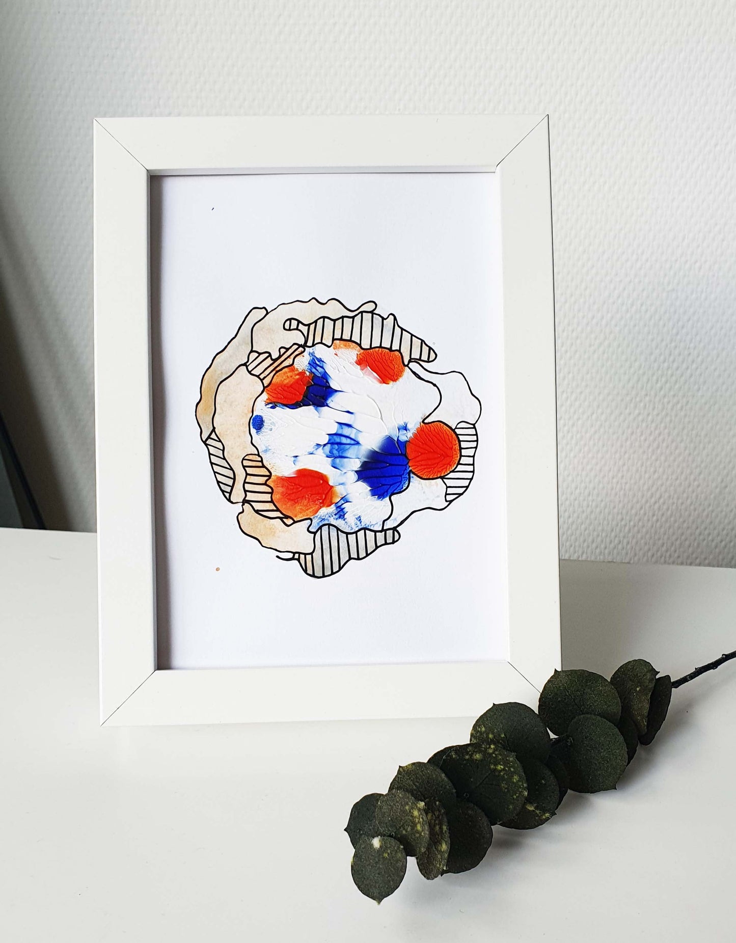 Worlds #1 - Abstract painting