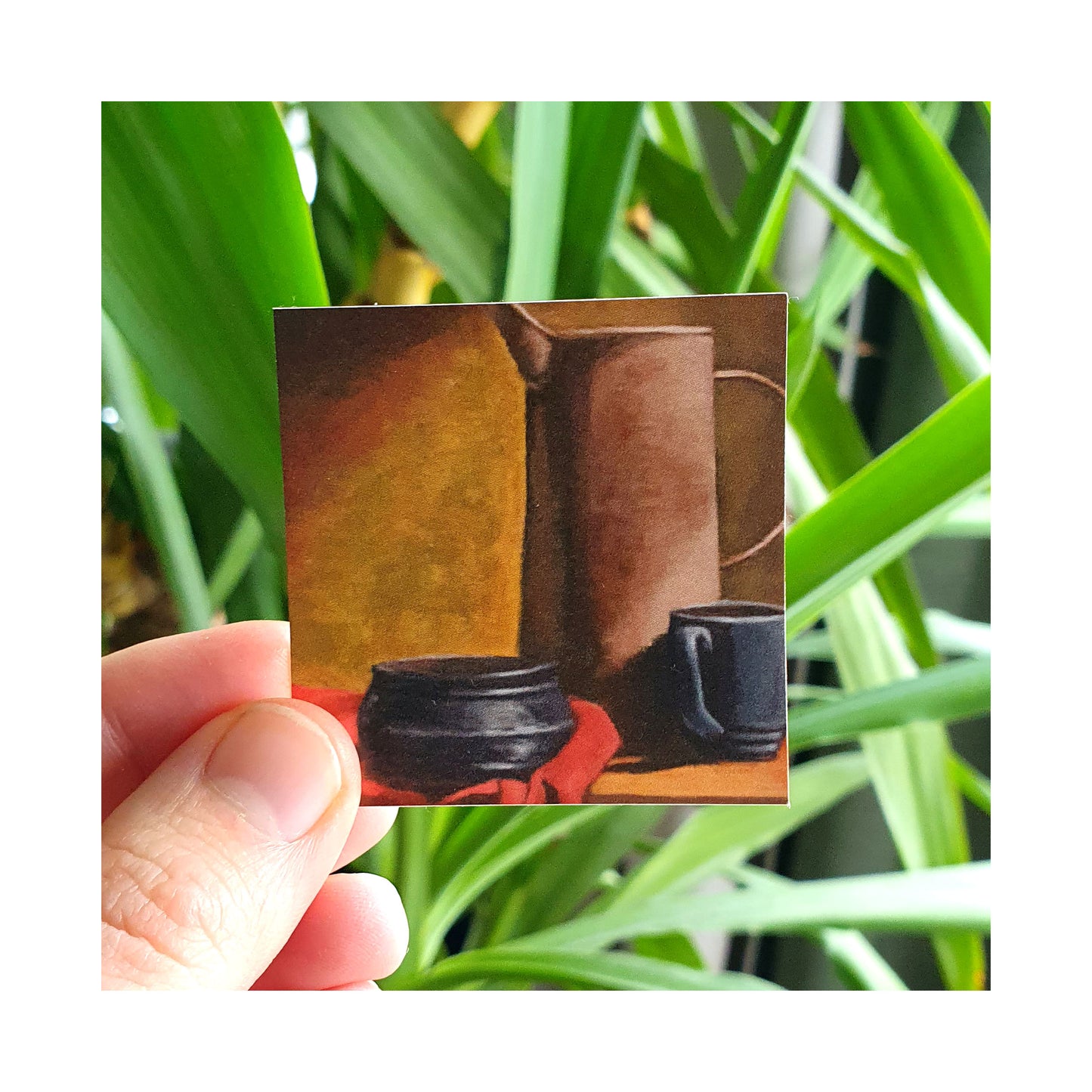 Large Still Life sticker - Still life painting print sticker