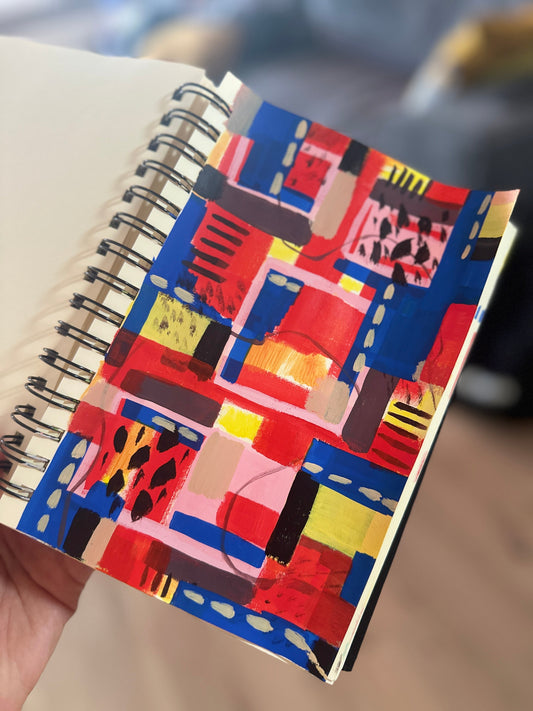 Step by Step Intuitive Abstract Painting Tutorial for Beginners