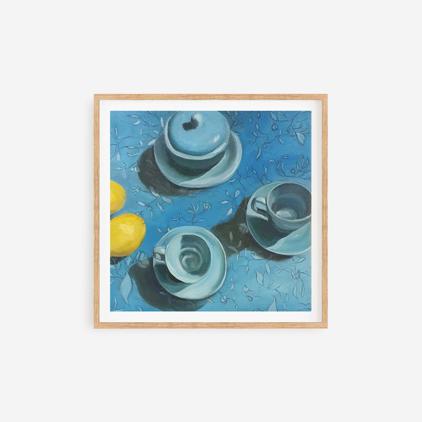 Cups, Pots and Pattern - Still life painting