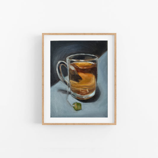 Cup of Tea - Still life painting
