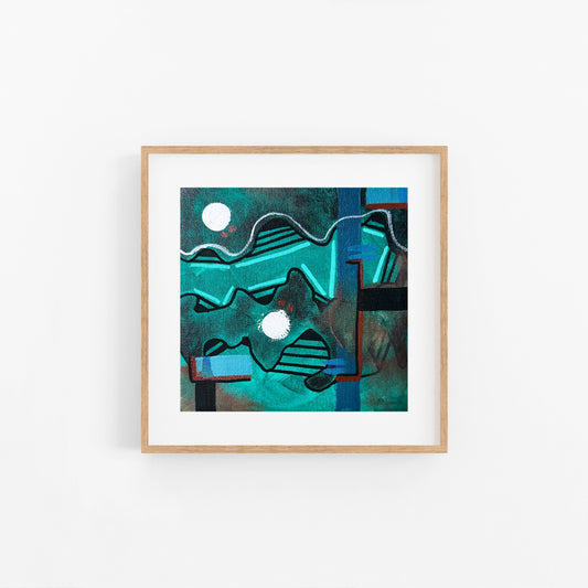 Curiosity #2 - Abstract painting