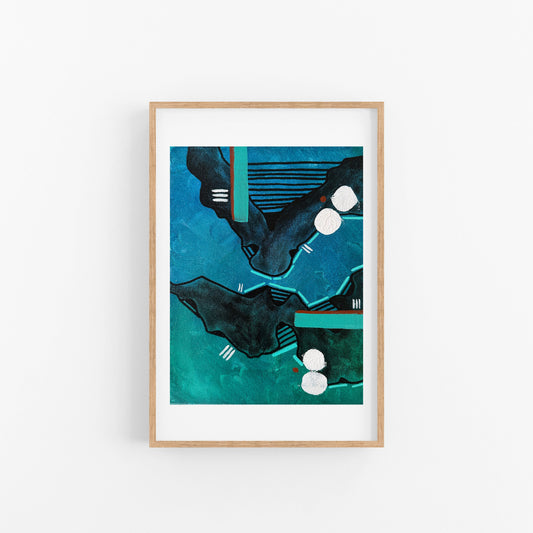 Curiosity #1 - Abstract painting