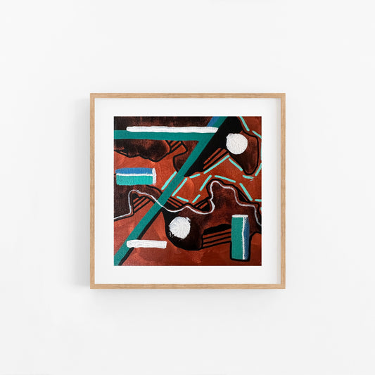 Curiosity #3 - Abstract painting