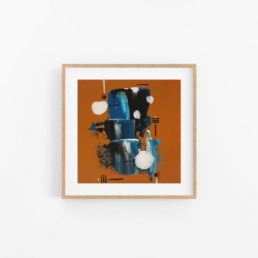 How it Continues - Abstract painting