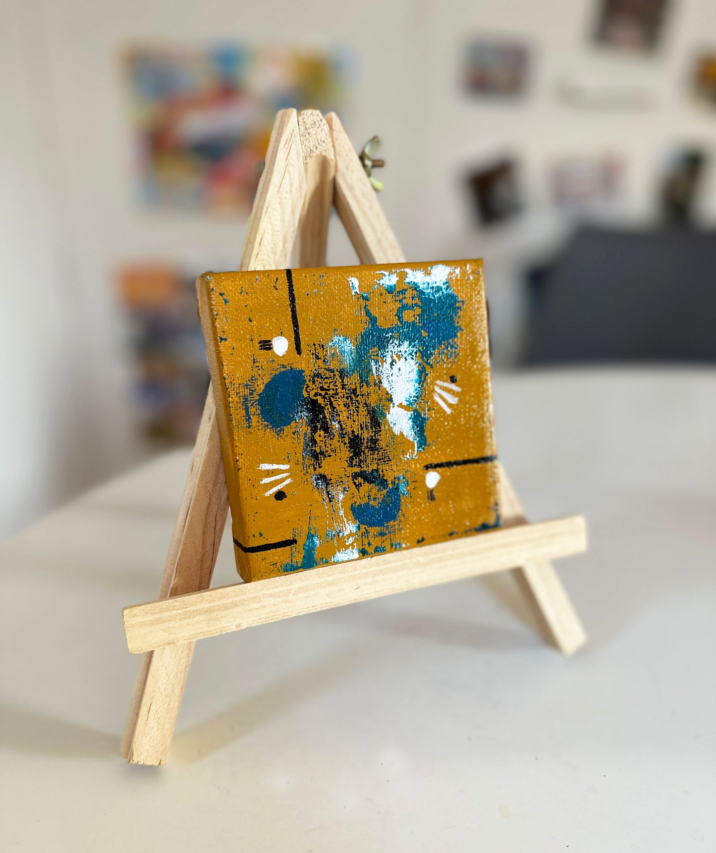 How it Streams - Abstract painting