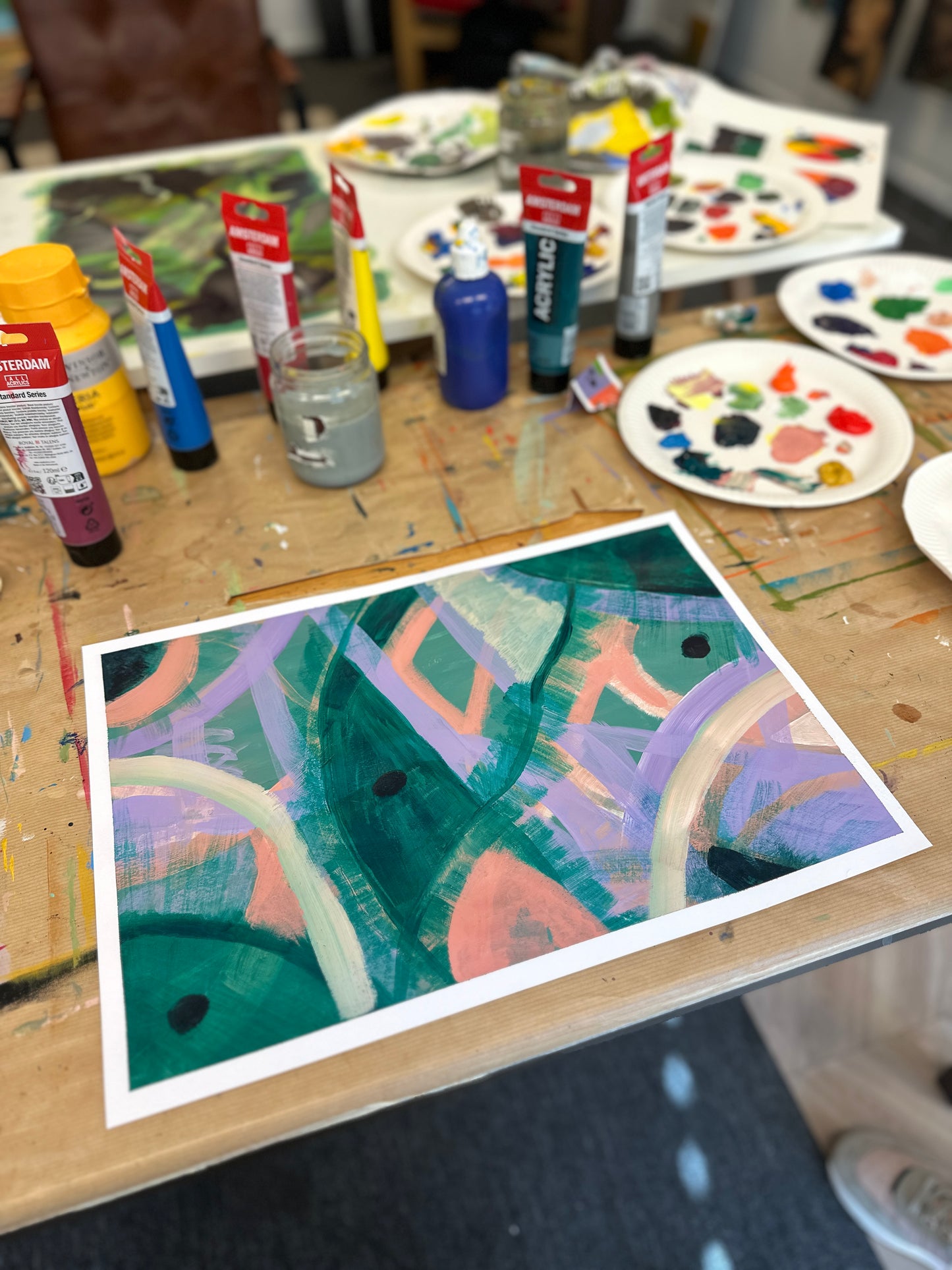 Workshop: Intuitive Abstract Painting