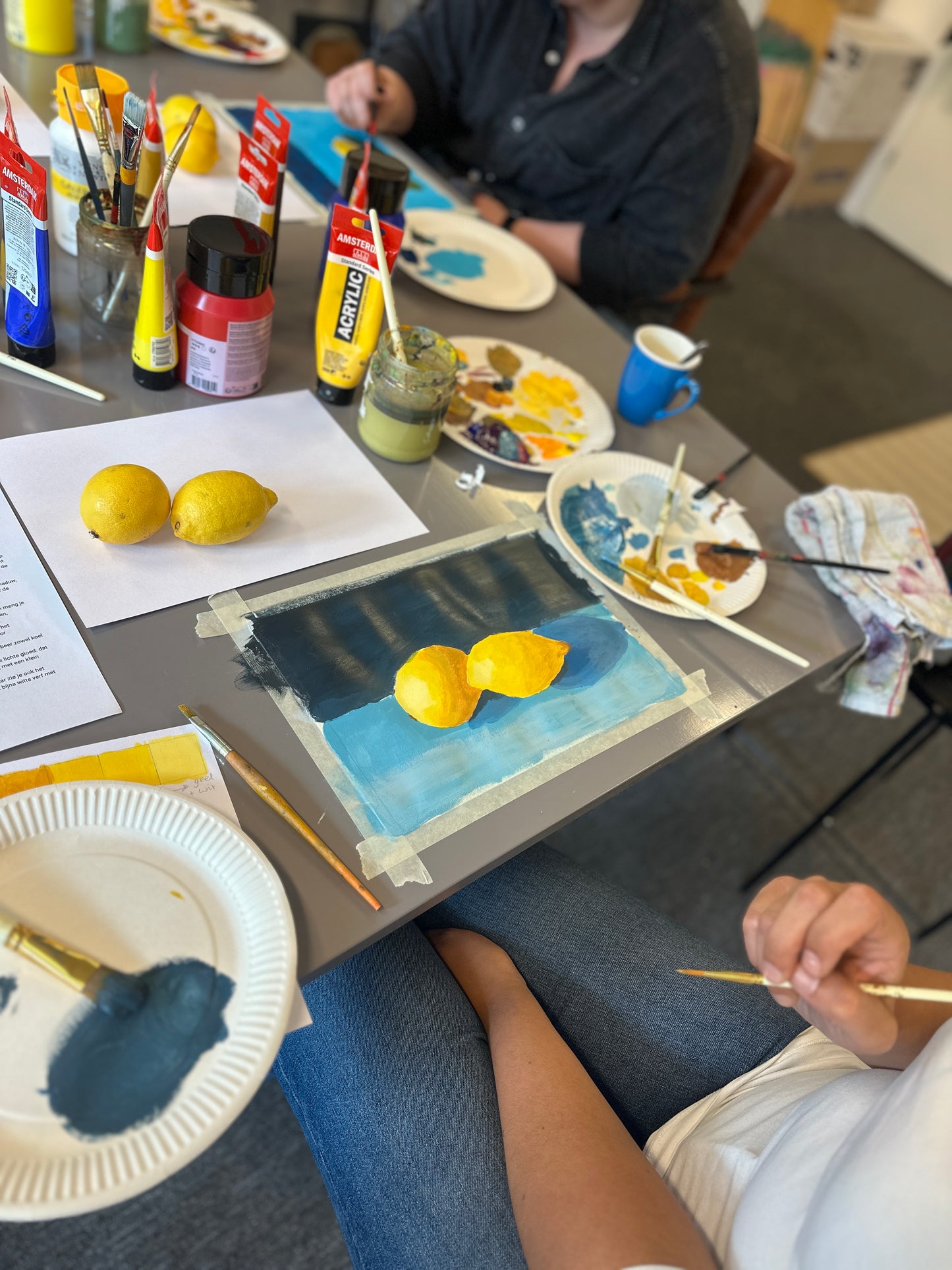 Workshop: Lemon Still Life Painting