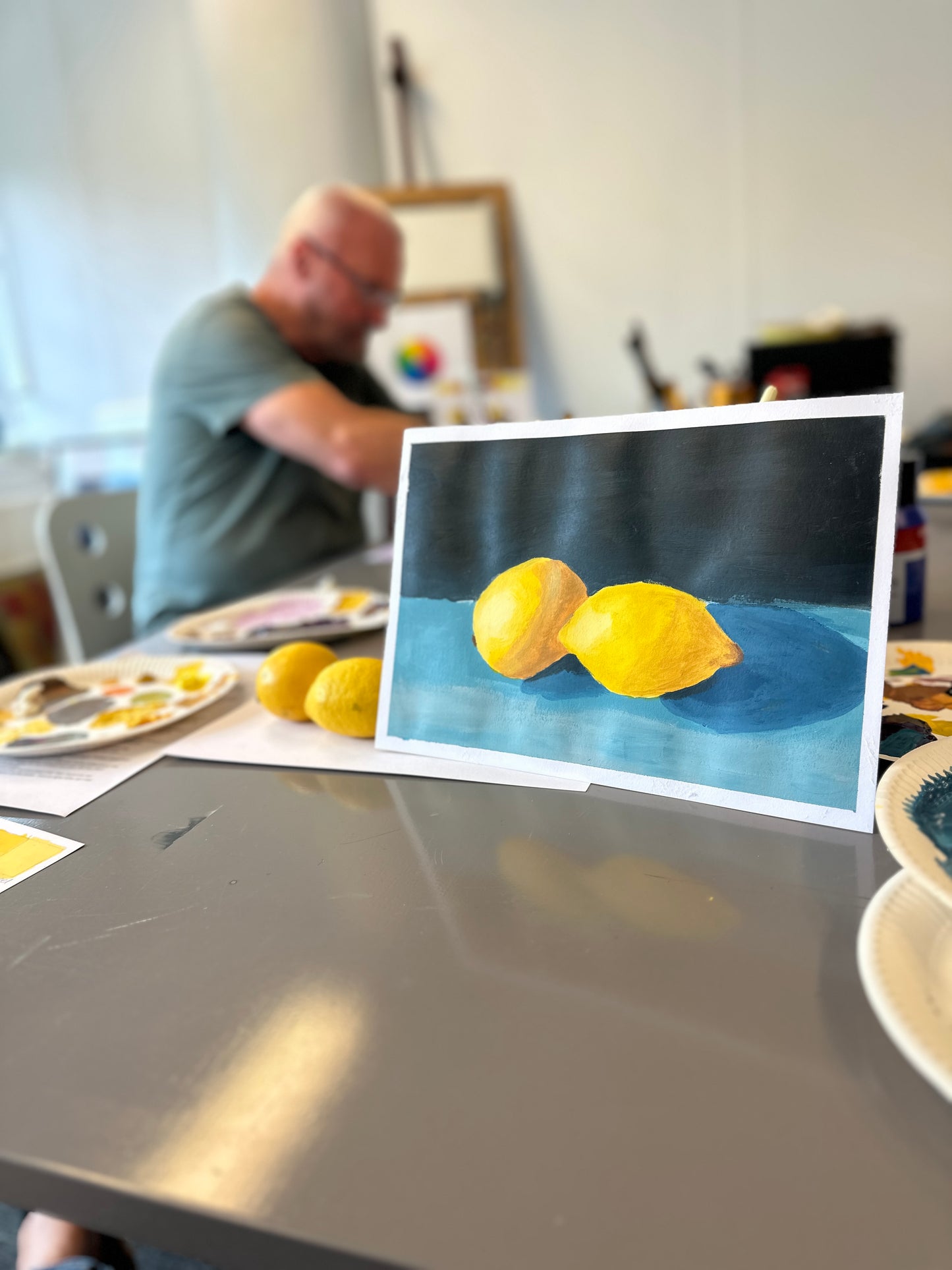 Workshop: Lemon Still Life Painting
