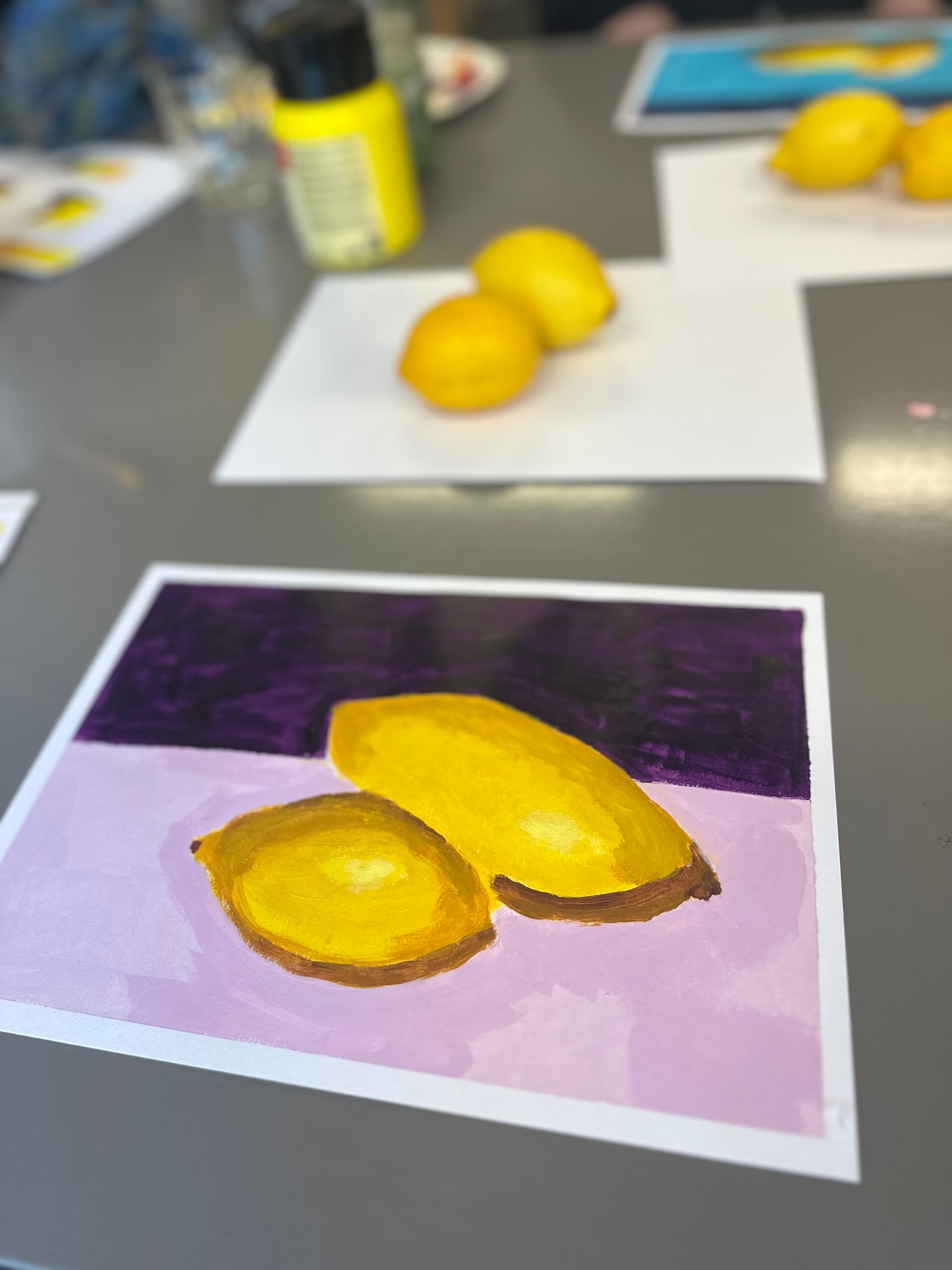 Workshop: Lemon Still Life Painting