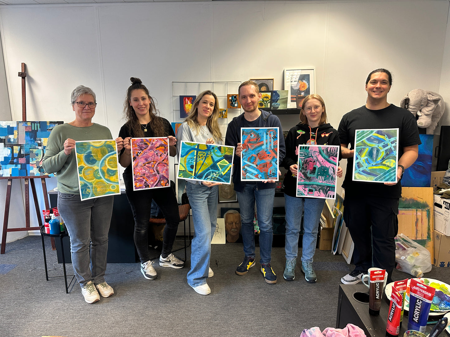 Workshop: Intuitive Abstract Painting