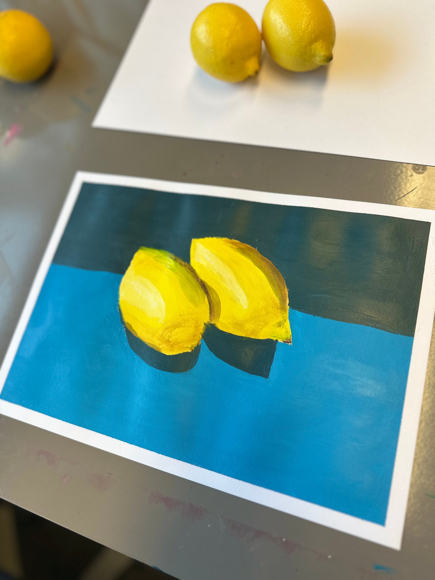 Workshop: Lemon Still Life Painting