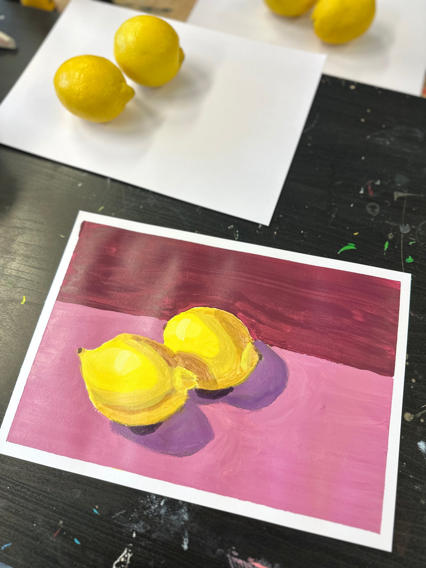 Workshop: Lemon Still Life Painting