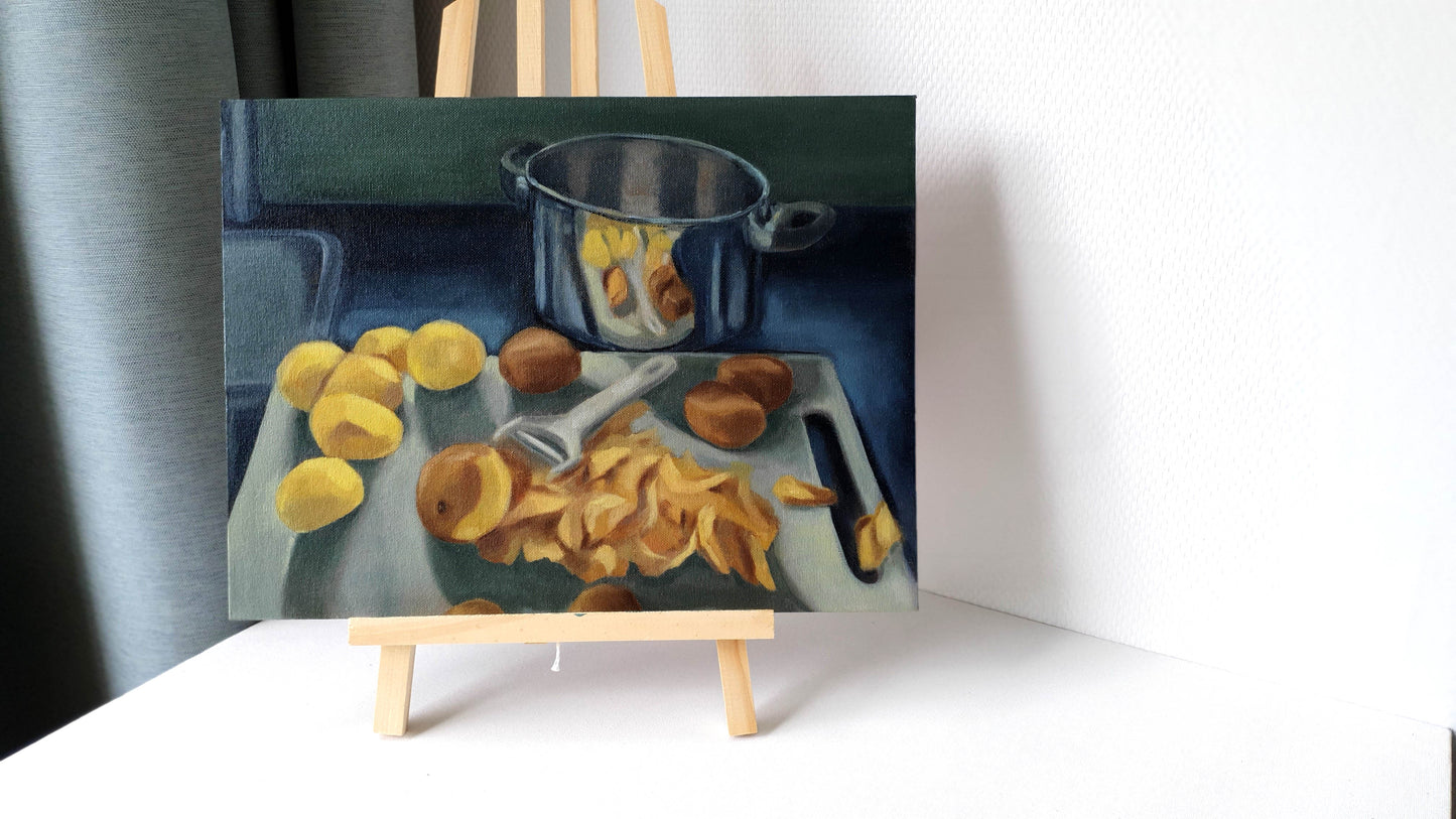 Meditative Mash - Original still life painting