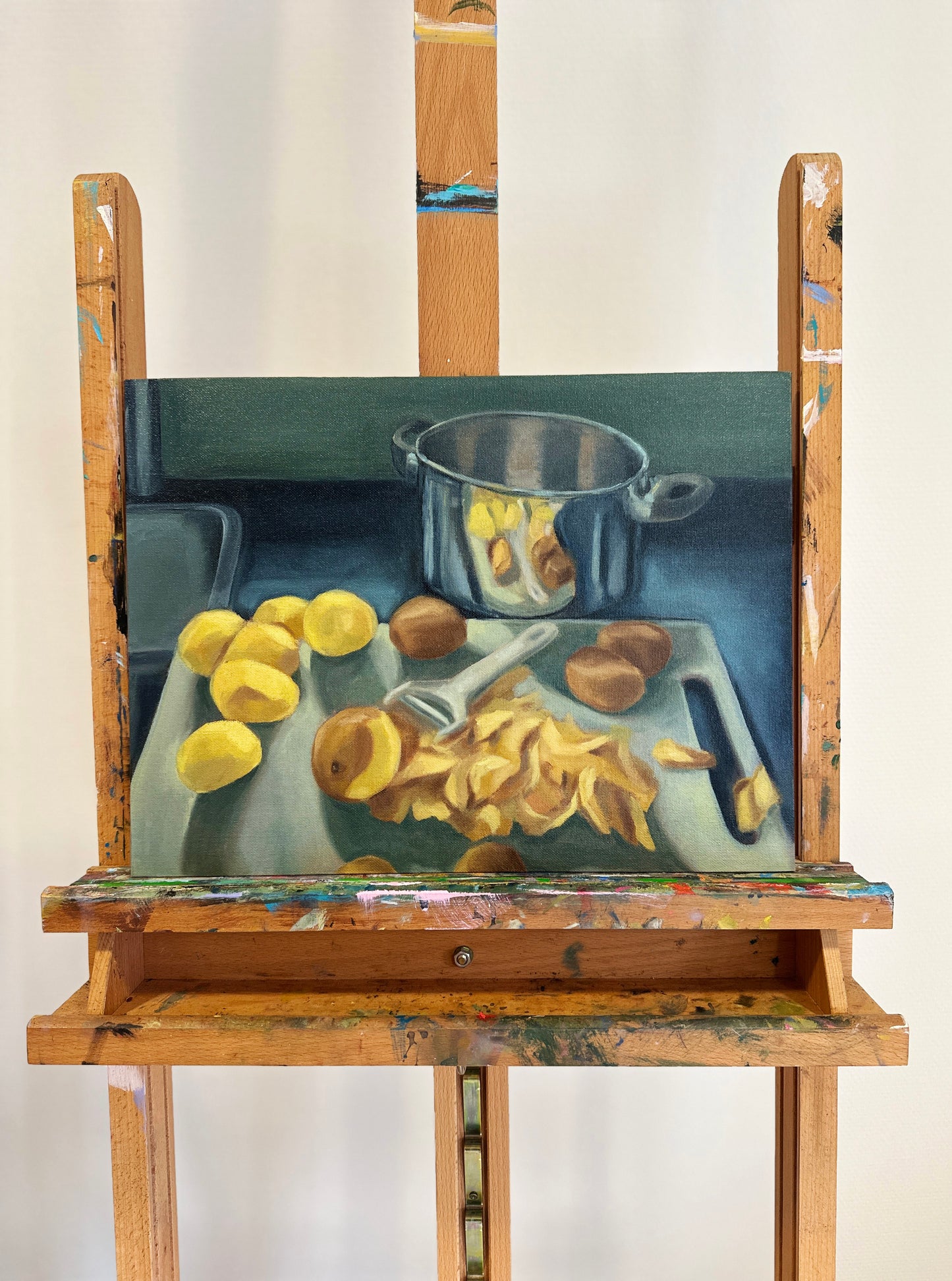 Meditative Mash - Original still life painting