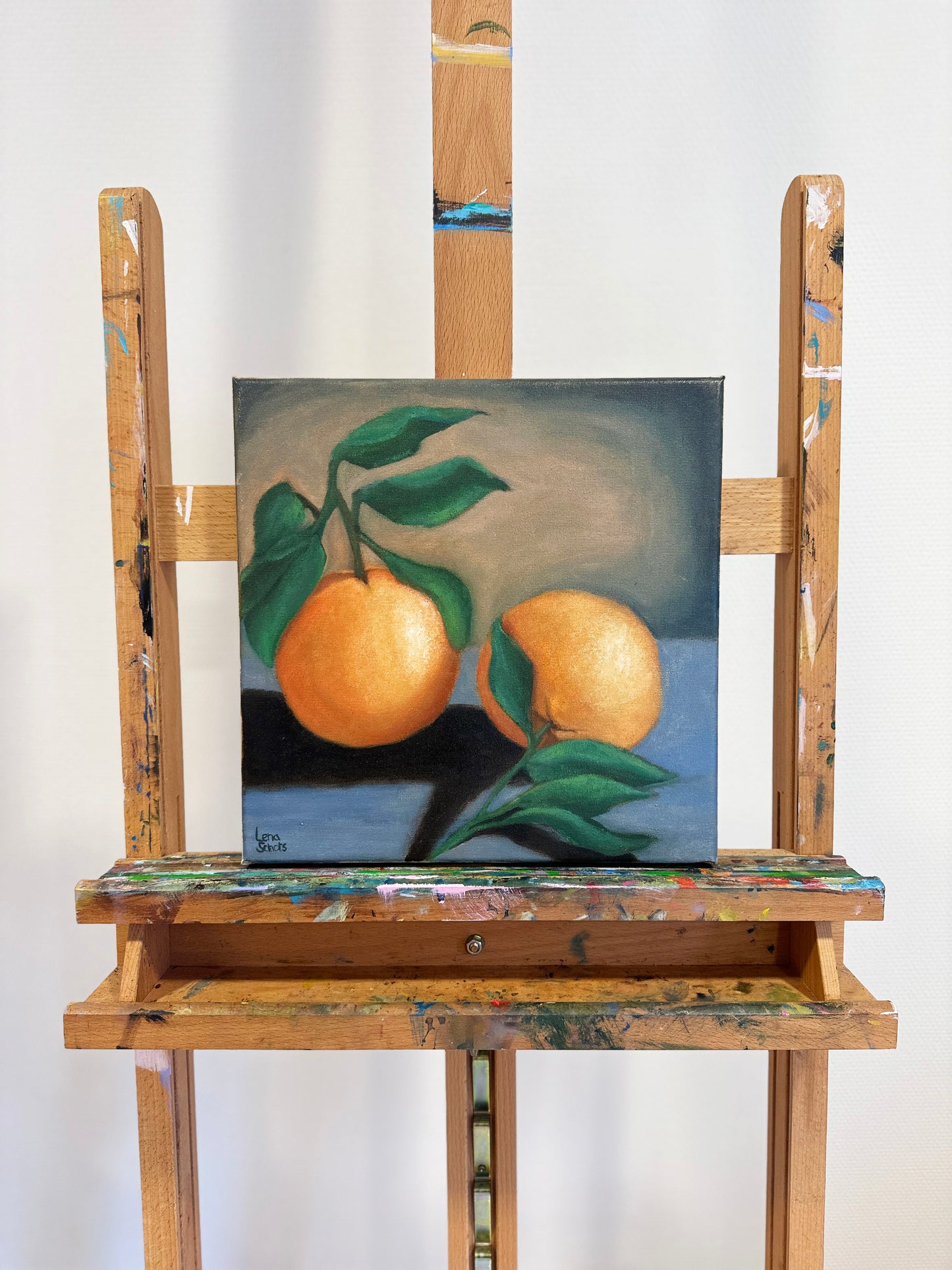 Oranges in Oils - Still life painting