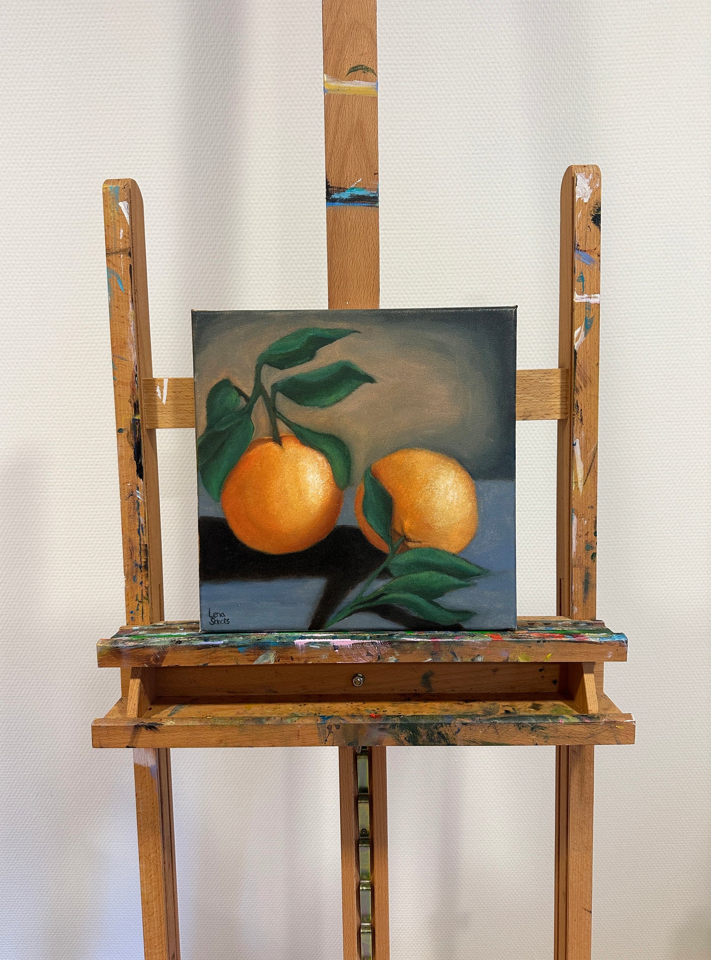 Oranges in Oils - Still life painting
