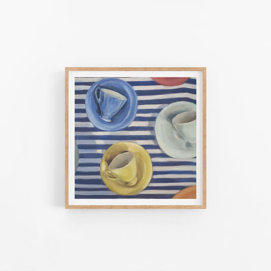 SOLD! - Striped Spring - Still life painting