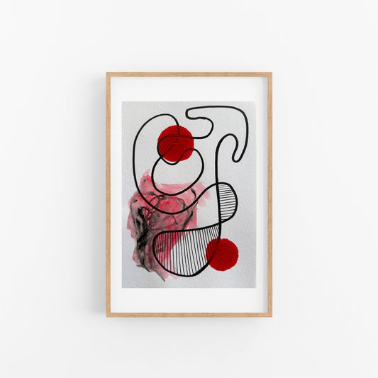 The Need for Play #1 - Mixed media work
